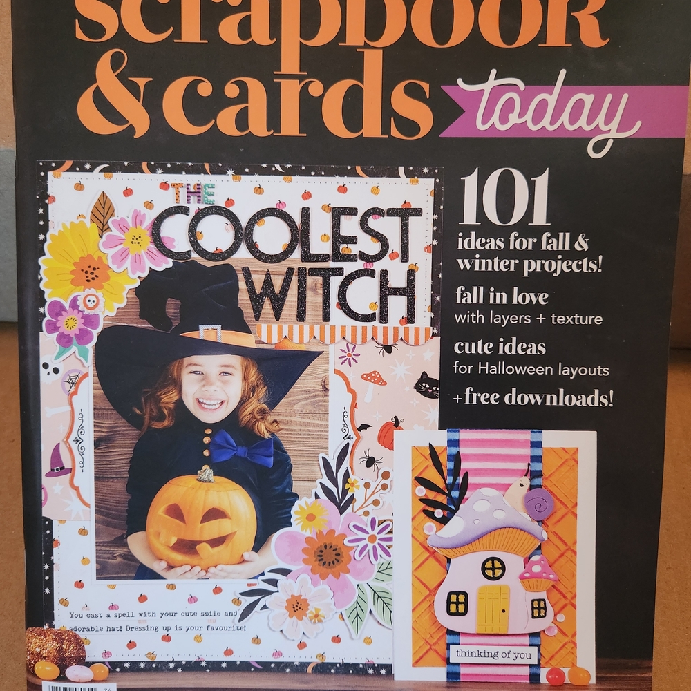 Scrapbook And Cards Magazine Fall/winter 2024 Arts & Crafts